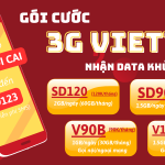 Tổng hợp các gói cước 3G Viettel giá tiết kiệm khuyến mãi hấp dẫn