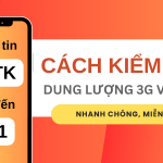 Cách kiểm tra dung lượng 3G Viettel tốc độ cao