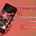 Đăng ký gói T15KN Viettel có ngay 25GB xem Tiktok miễn phí