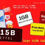 Cách đăng ký gói cước V15B Viettel có 1GB, gọi thả ga 15 ngày