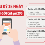 Tổng hợp các gói cước Viettel 15 ngày giá siêu rẻ