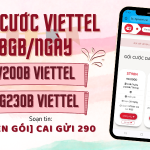 Đăng ký gói cước Viettel 8GB/ngày thêm nhiều tiện ích hấp dẫn